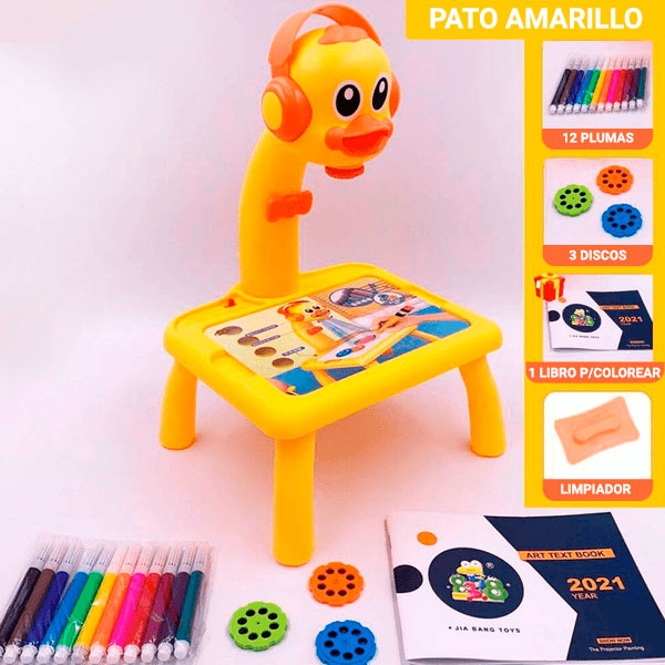 Table Magic: ¡La mesa proyectora de dibujos que encantará a tu hijo!