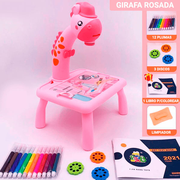 Table Magic: ¡La mesa proyectora de dibujos que encantará a tu hijo!