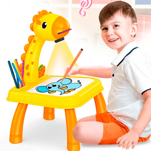 Table Magic: ¡La mesa proyectora de dibujos que encantará a tu hijo!