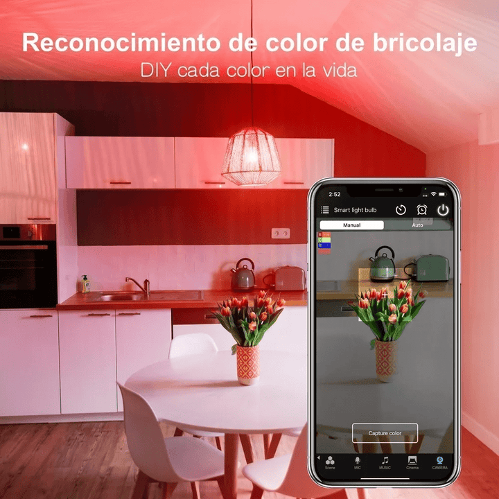 Lámpara Inteligente para Alexa y Google Home BrightWave