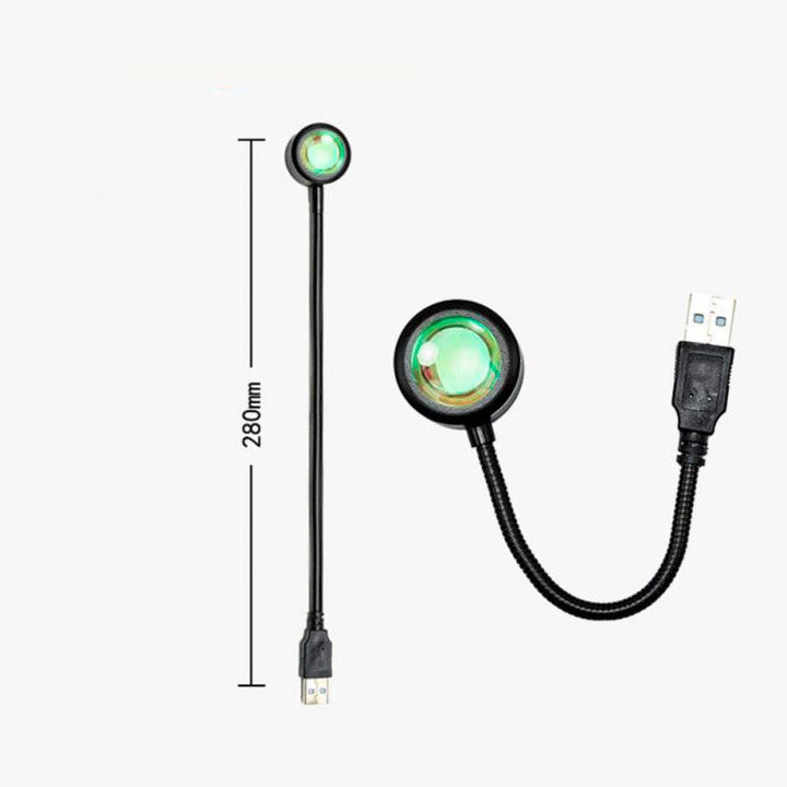 Lámpara Proyectora de Puesta de Sol USB