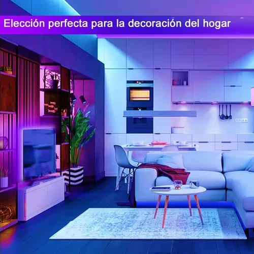 Tira de Luces LED RGB con Conexión y Control