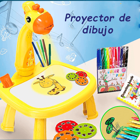 Table Magic: ¡La mesa proyectora de dibujos que encantará a tu hijo!